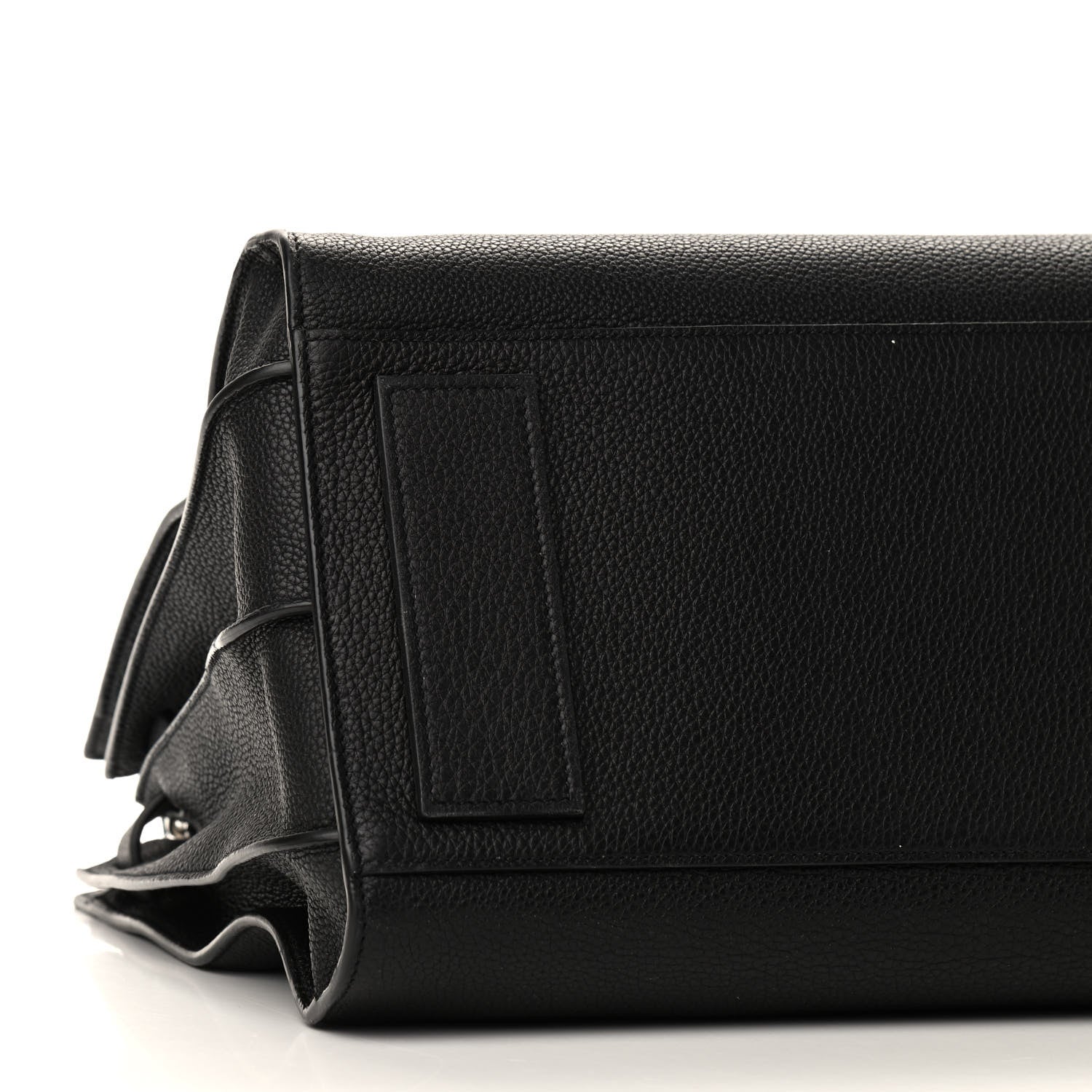 Saint Laurent Grained Calfskin Medium Souple Sac De Jour Black 7 of 8