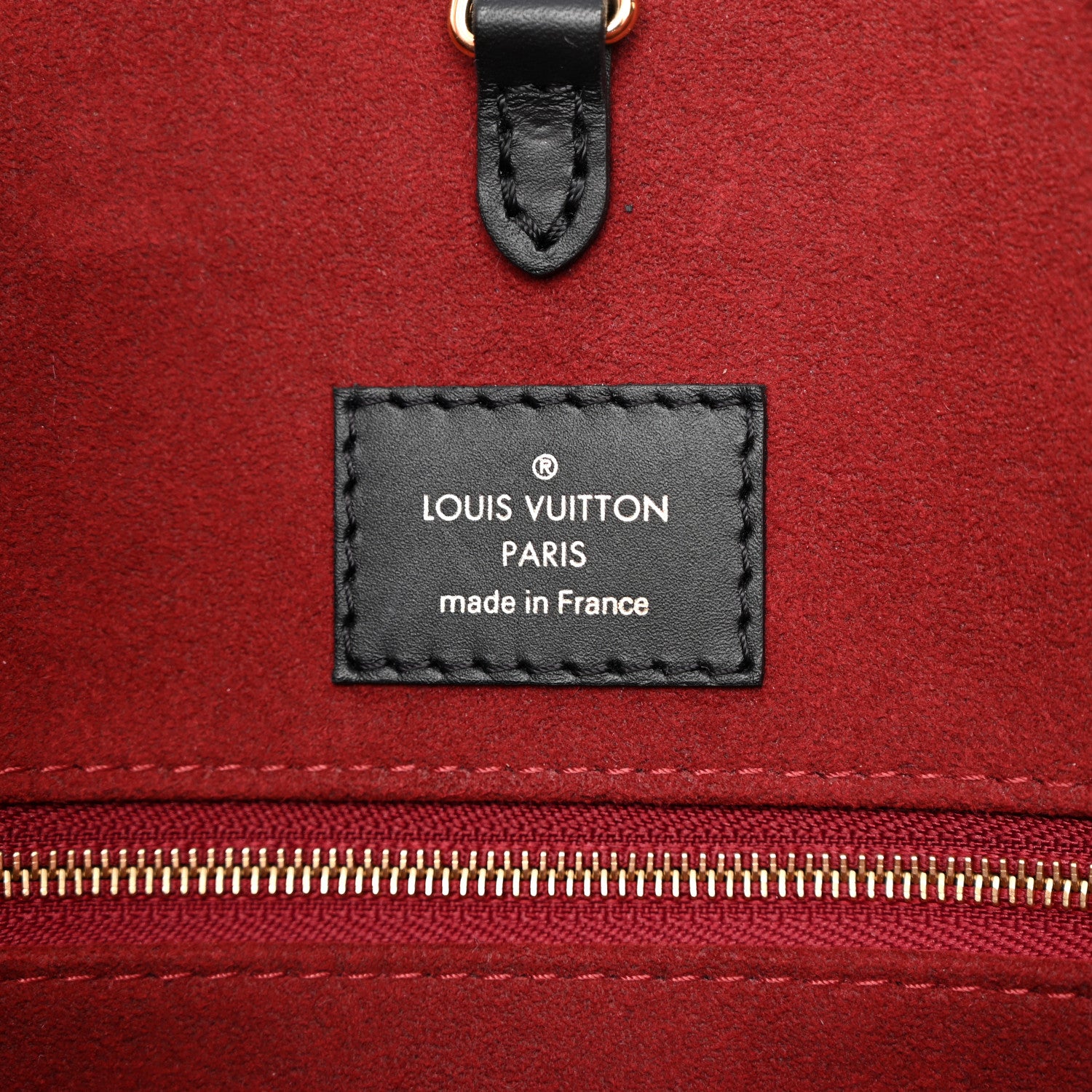 Louis Vuitton Empreinte Monogram Giant Onthego MM Black Beige 6 of 12