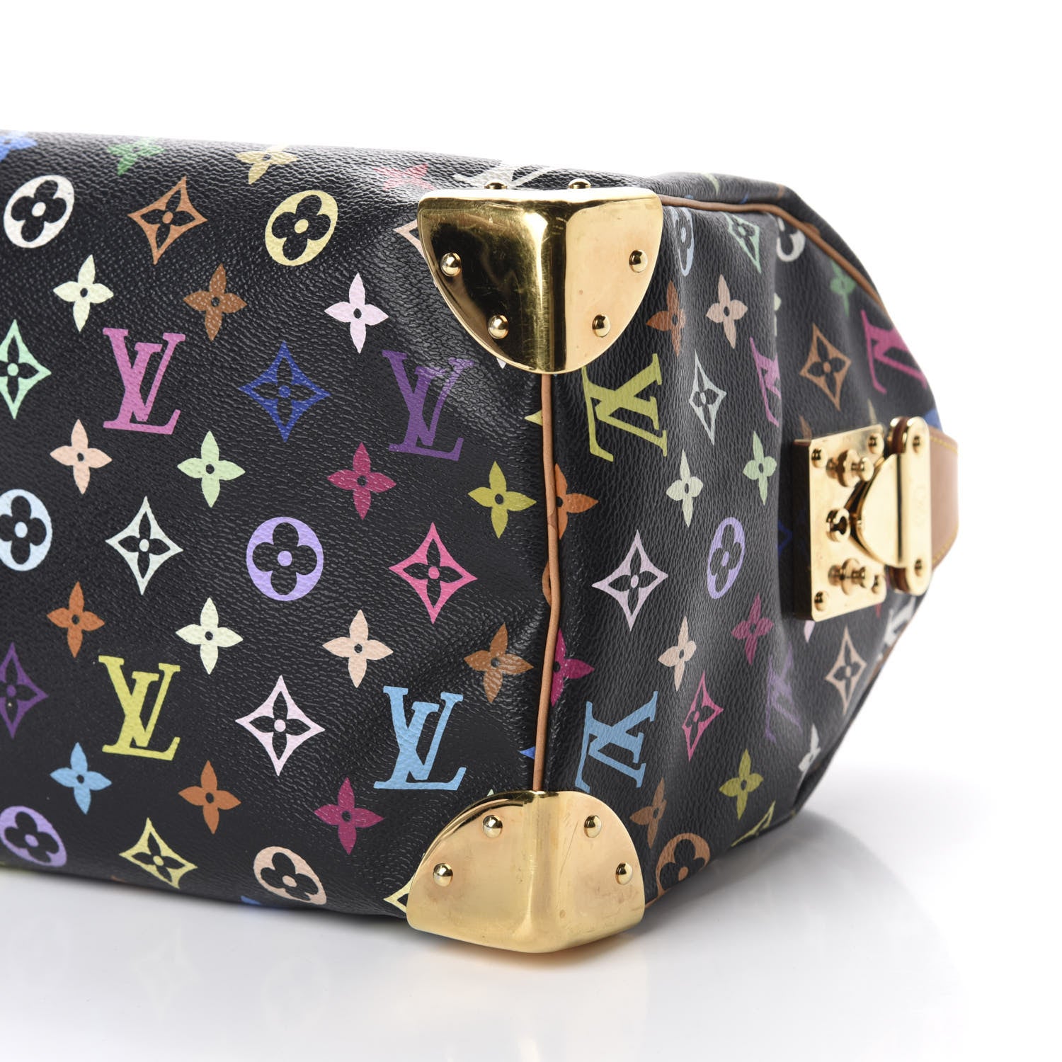 Louis Vuitton Monogram Multicolor Speedy 30 Black 7 of 10