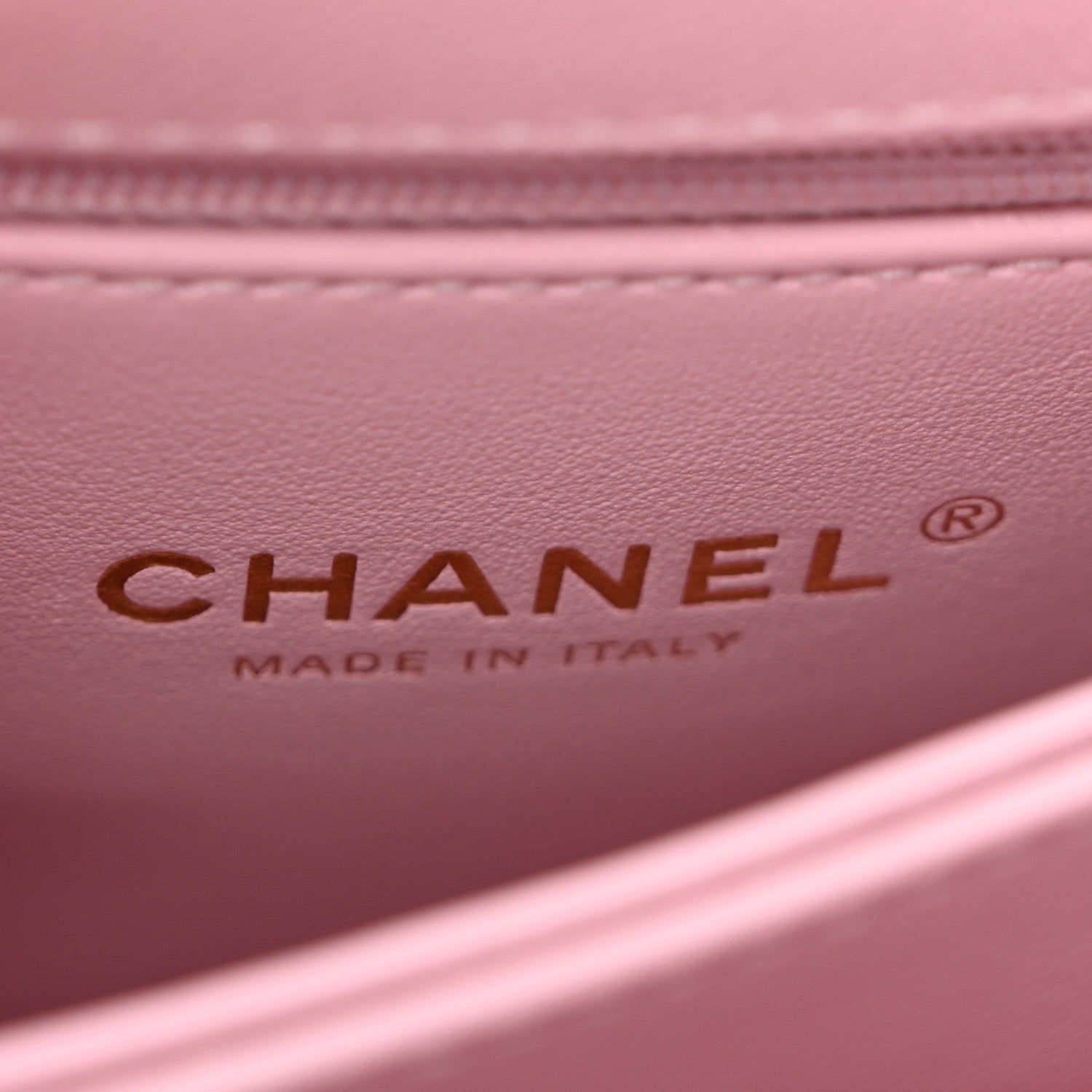 Chanel Caviar Quilted Mini Coco Handle Flap Light Pink 6 of 10