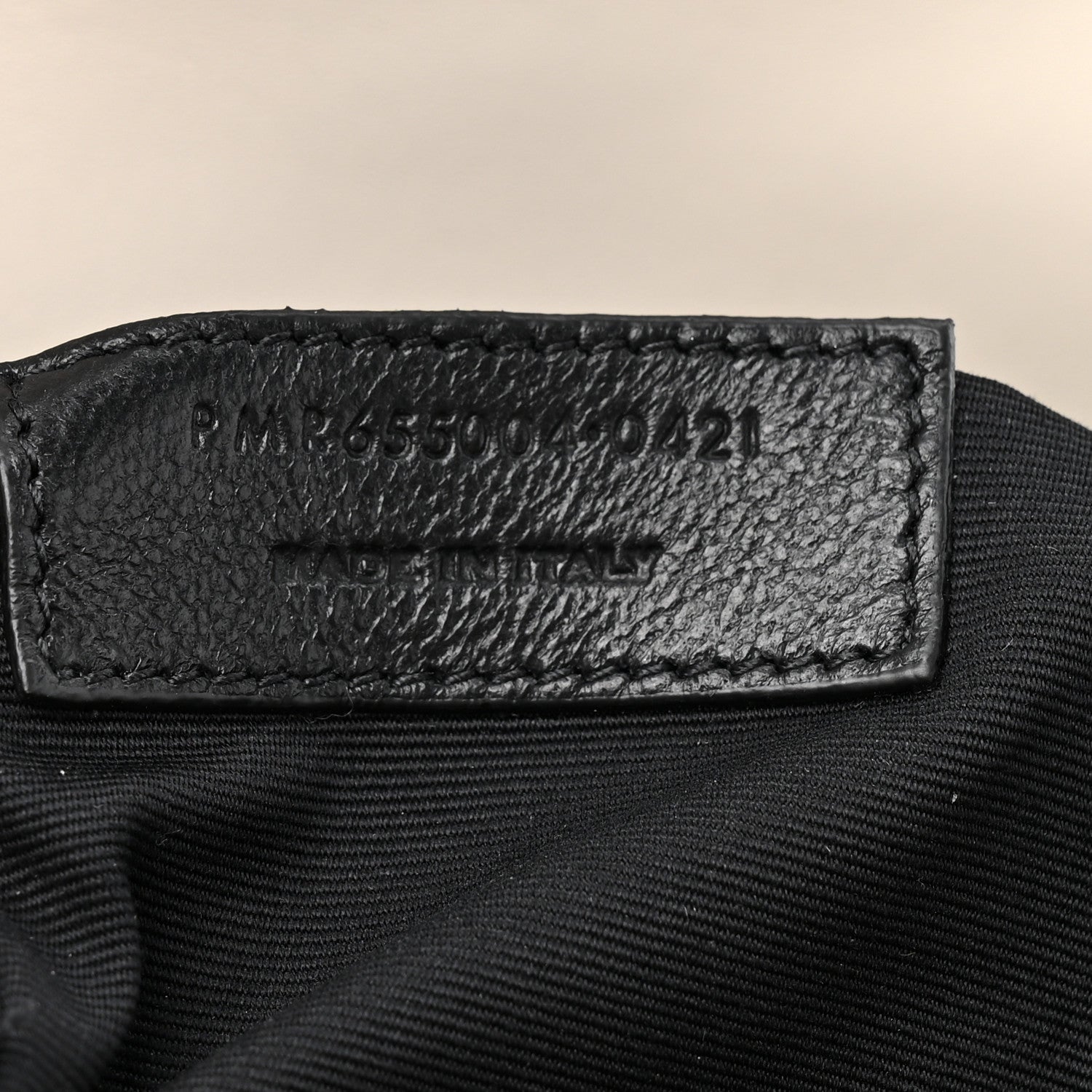 Saint Laurent Lambskin Quilted Sade Puffer Envelope Clutch Crema Soft 7 of 9