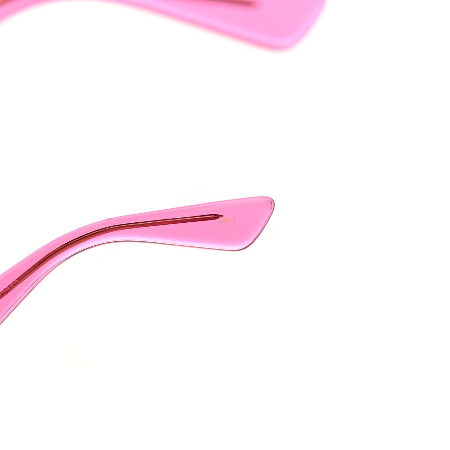 Acetate Crystal Heart GG0116S Sunglasses Fuchsia