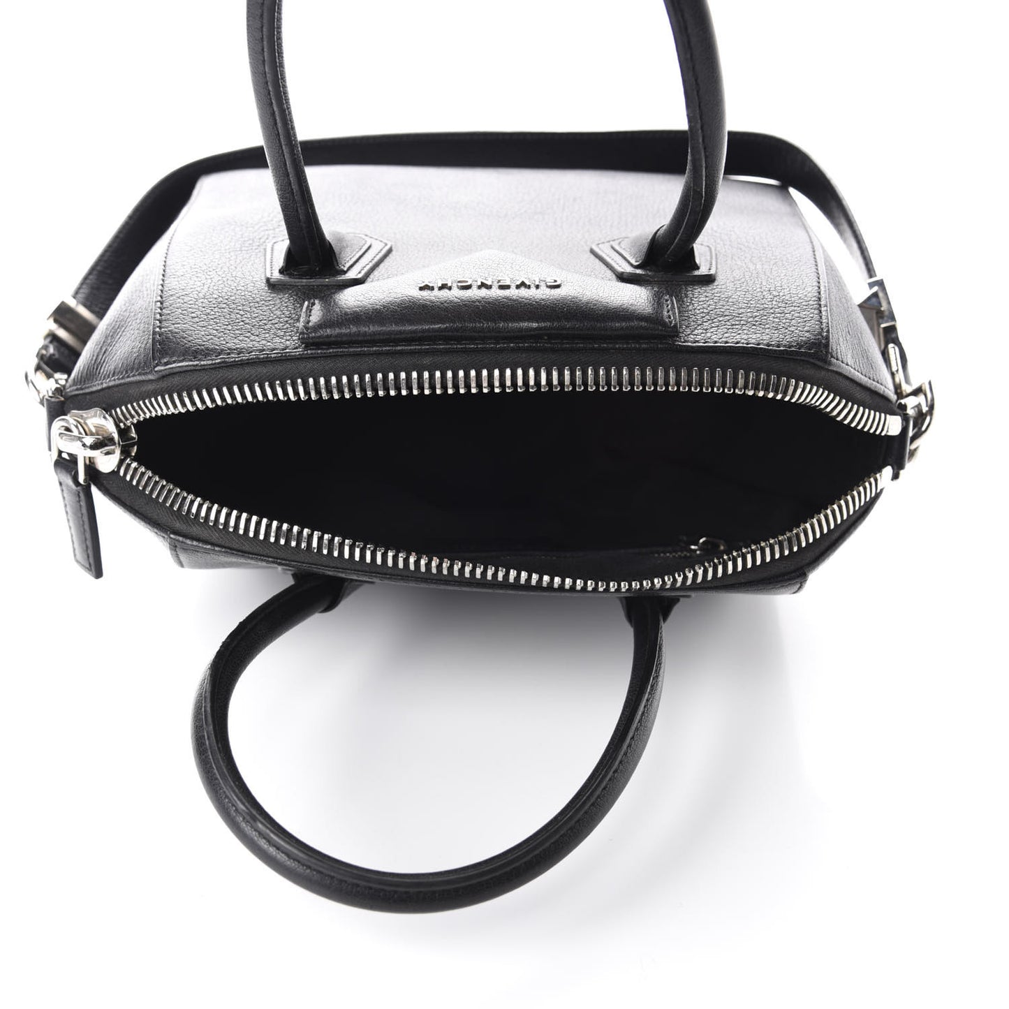 Sugar Goatskin Small Antigona Black