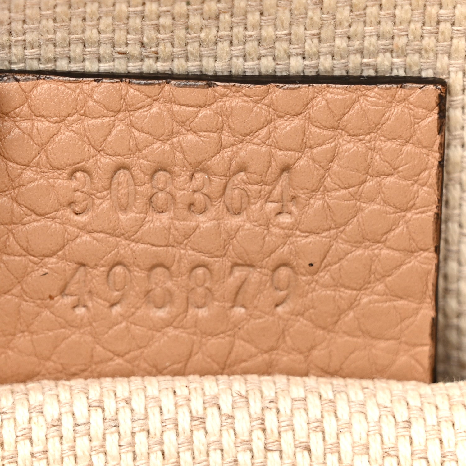 Gucci Pebbled Calfskin Small Soho Disco Bag Camelia 7 of 16
