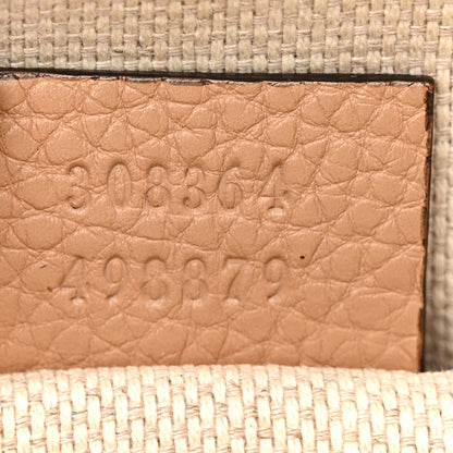 Gucci Pebbled Calfskin Small Soho Disco Bag Camelia 7 of 16