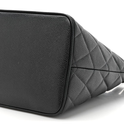 Chanel Caviar Quilted Medallion Tote Black 9 of 12