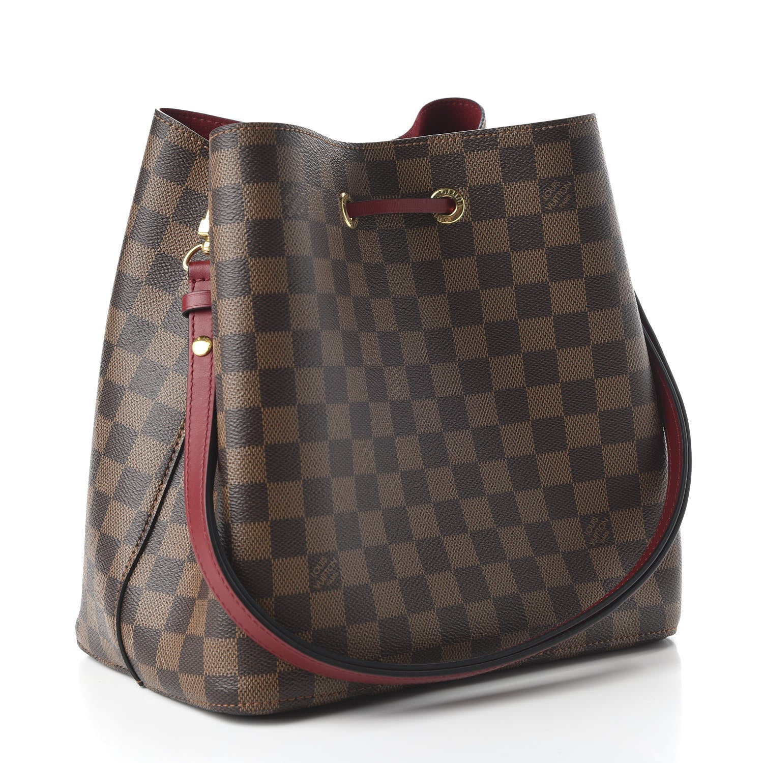 Louis Vuitton Damier Ebene Neonoe MM Cherry Berry 3 of 10