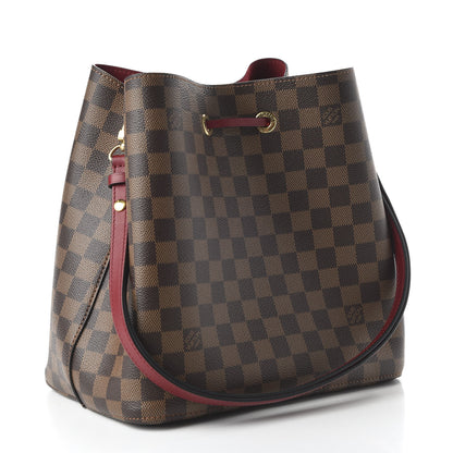 Louis Vuitton Damier Ebene Neonoe MM Cherry Berry 3 of 10