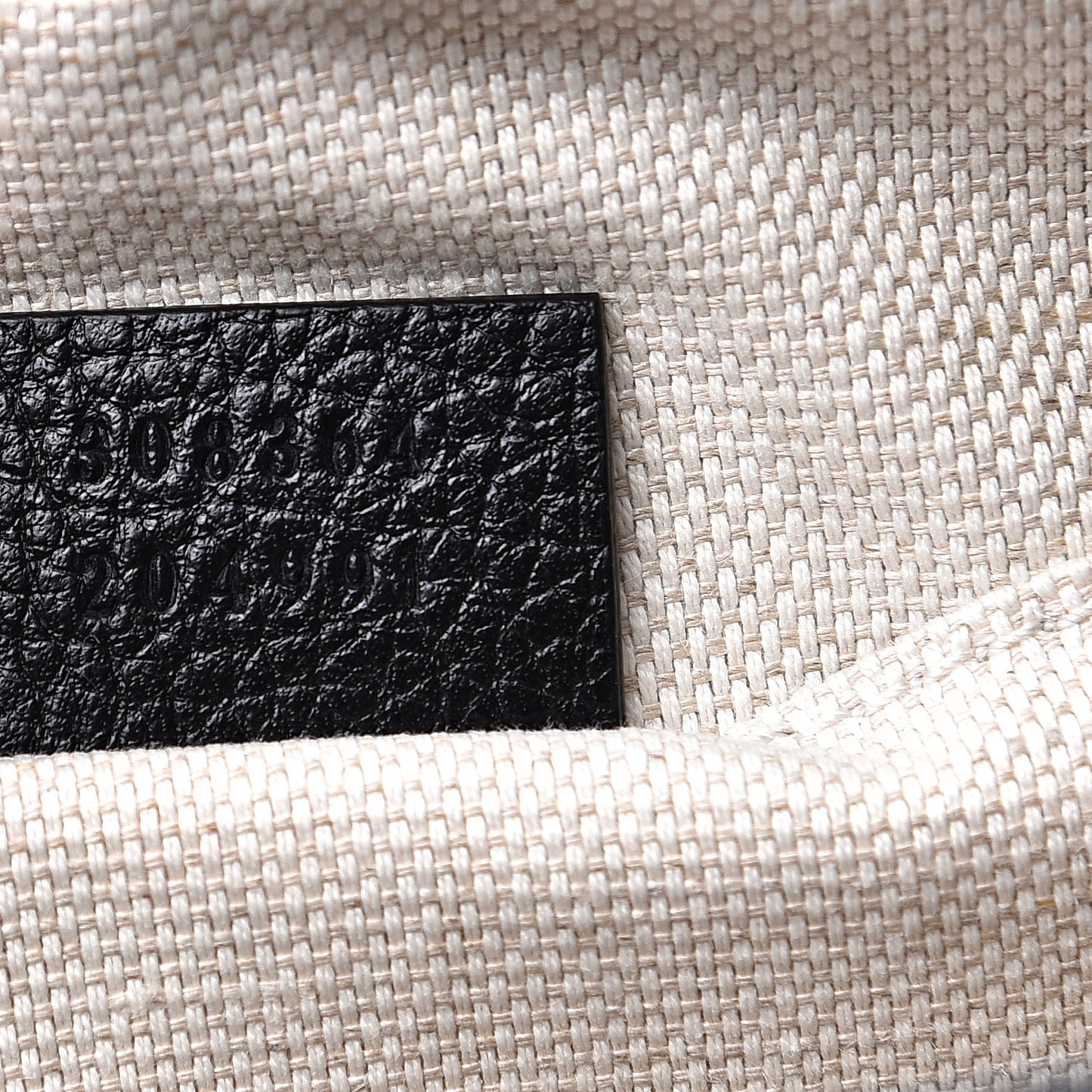 Pebbled Calfskin Small Soho Disco Bag Black