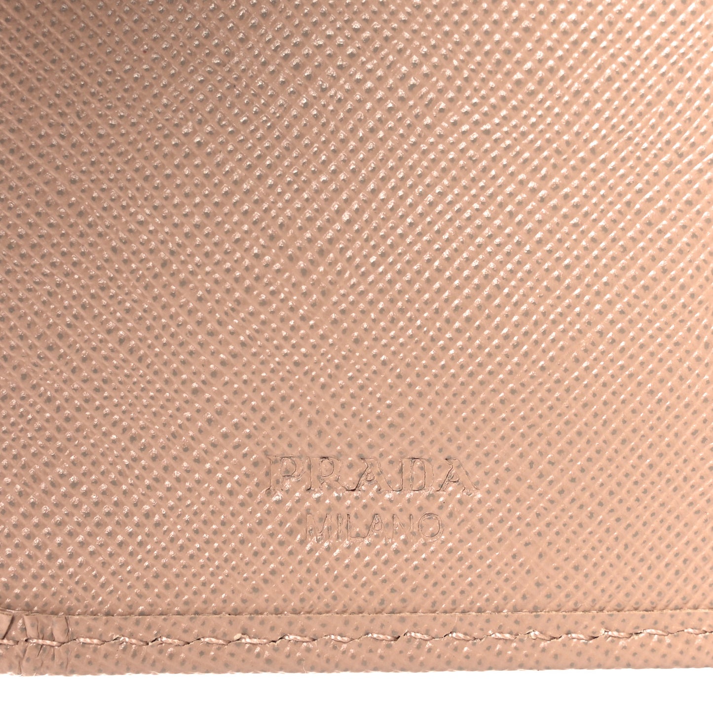 Saffiano Metal Compact Zip Around Wallet Cammeo
