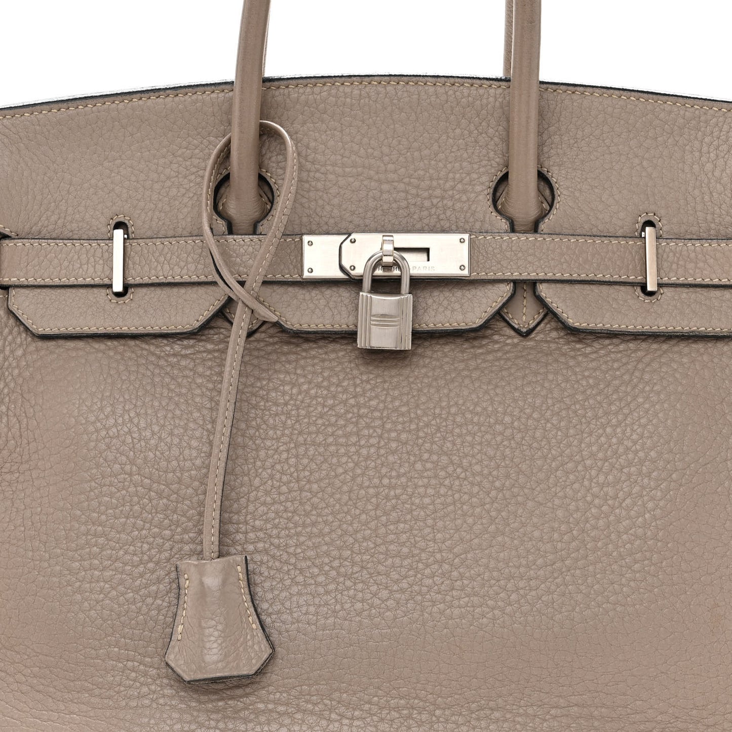 Togo Birkin 35 Gris Tourterelle