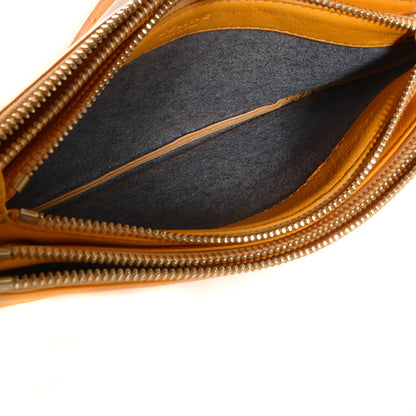 Celine Lambskin Small Trio Crossbody Bag Sunflower 5 of 7