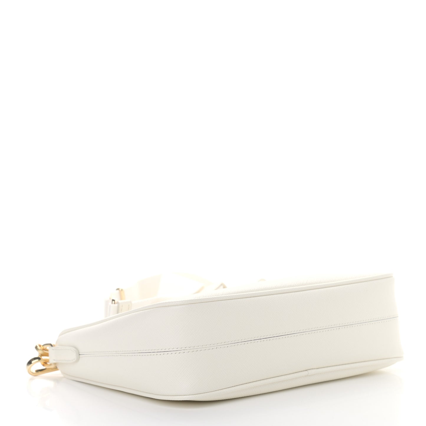 Saffiano Re-Edition 2005 Shoulder Bag White