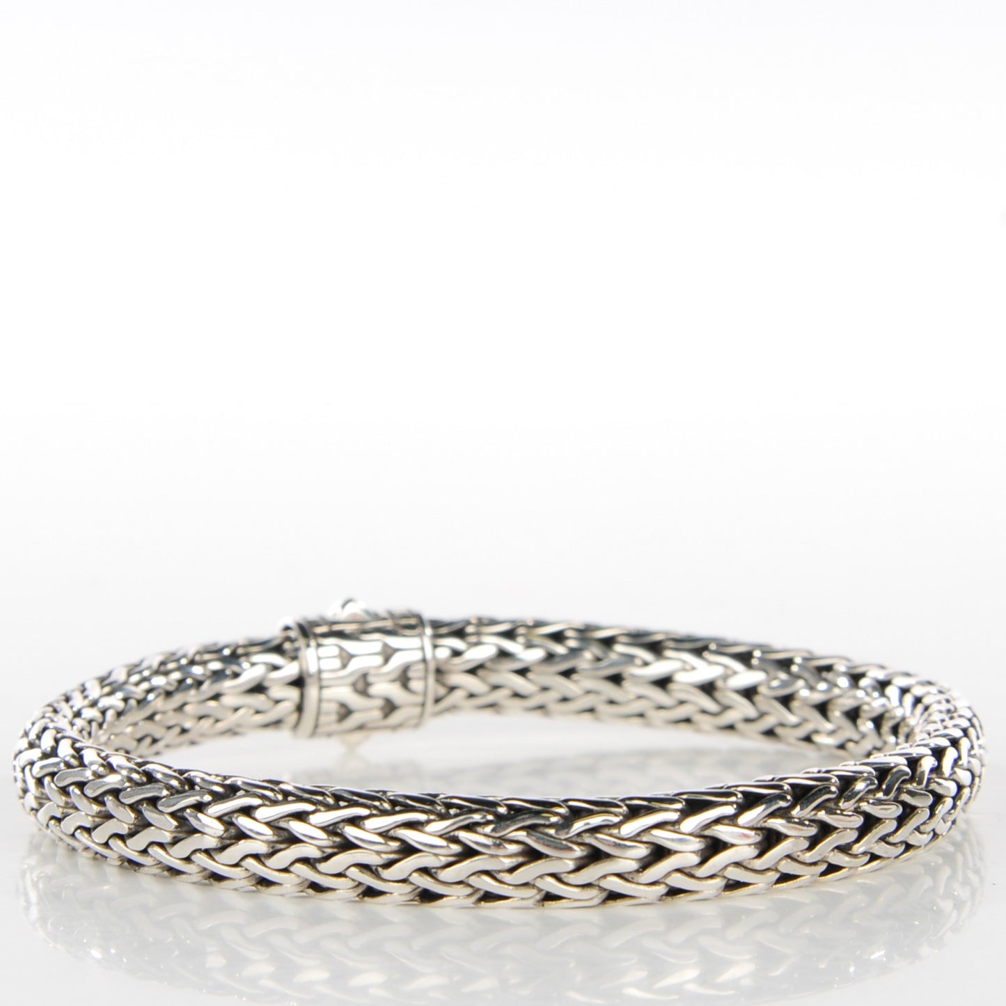 Sterling Silver Medium Classic Chain Bracelet L