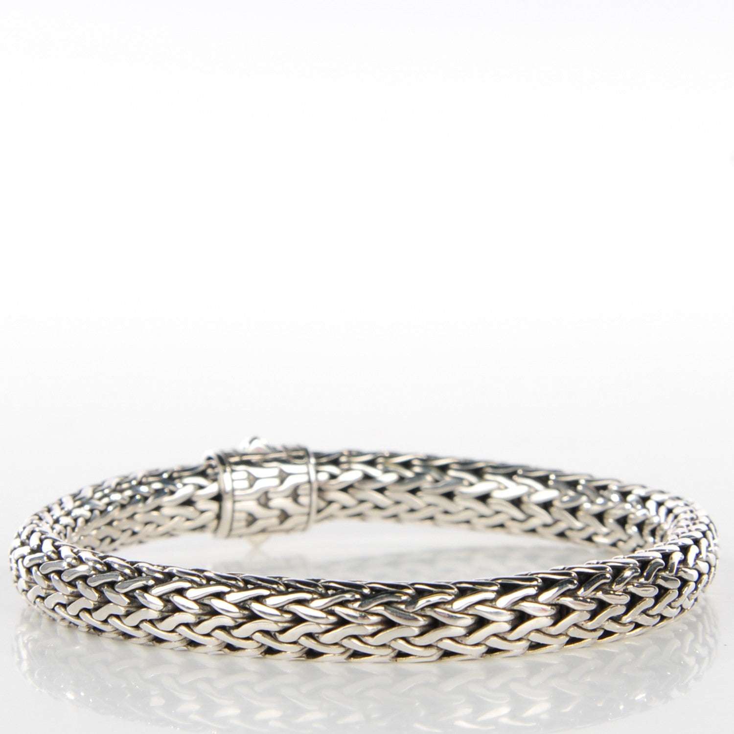 John Hardy Sterling Silver Medium Classic Chain Bracelet L 3 of 5