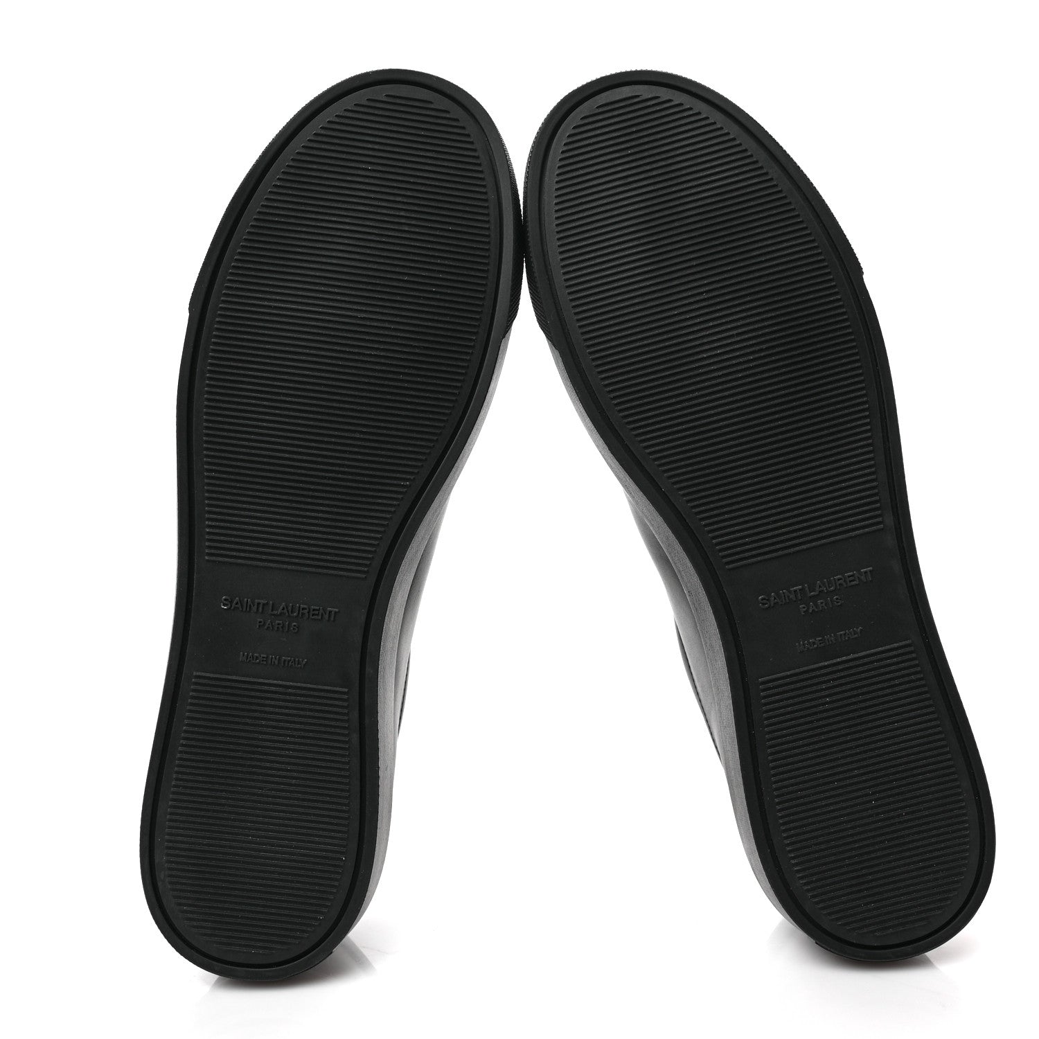 Saint Laurent Calfskin Andy Low Top Sneakers 41 Black 6 of 8