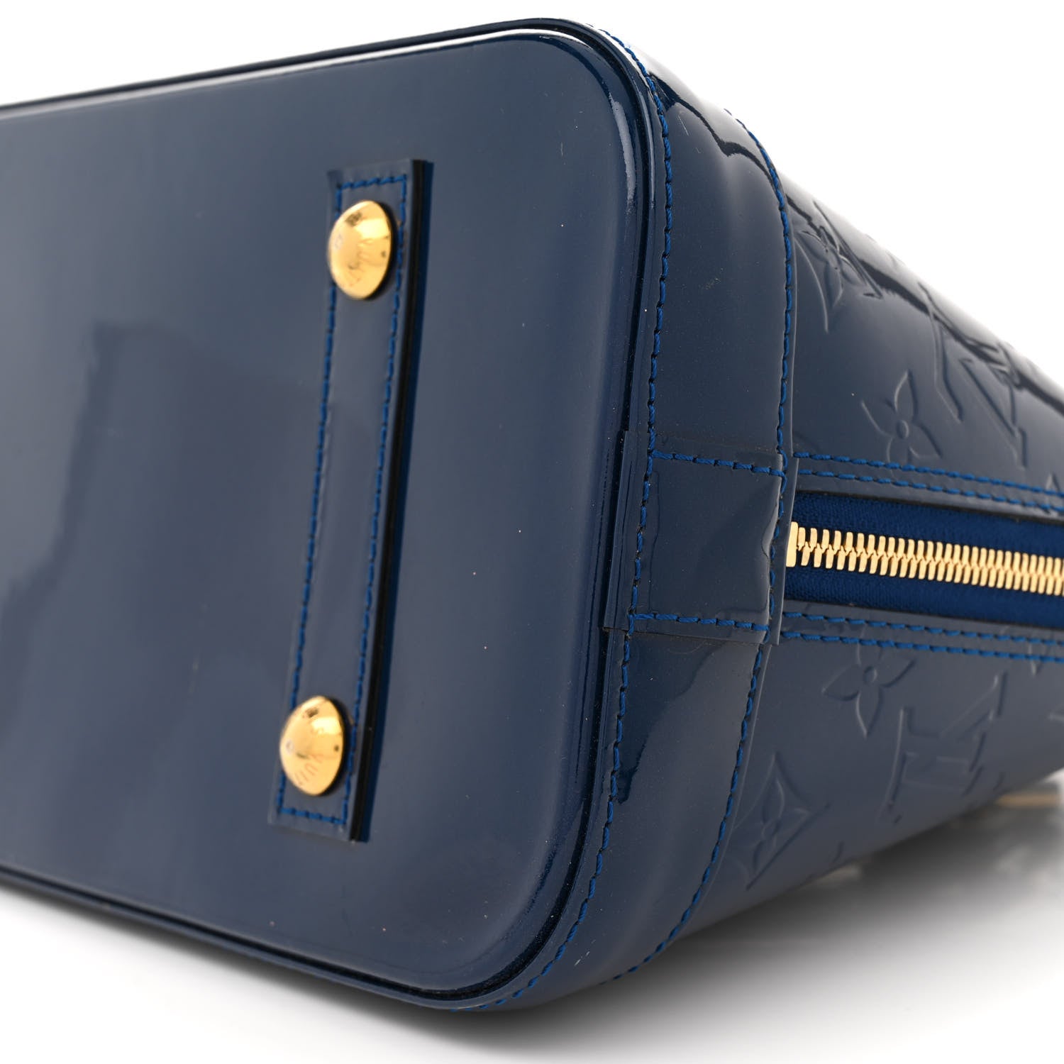 Louis Vuitton Vernis Alma PM Grand Blue 10 of 14