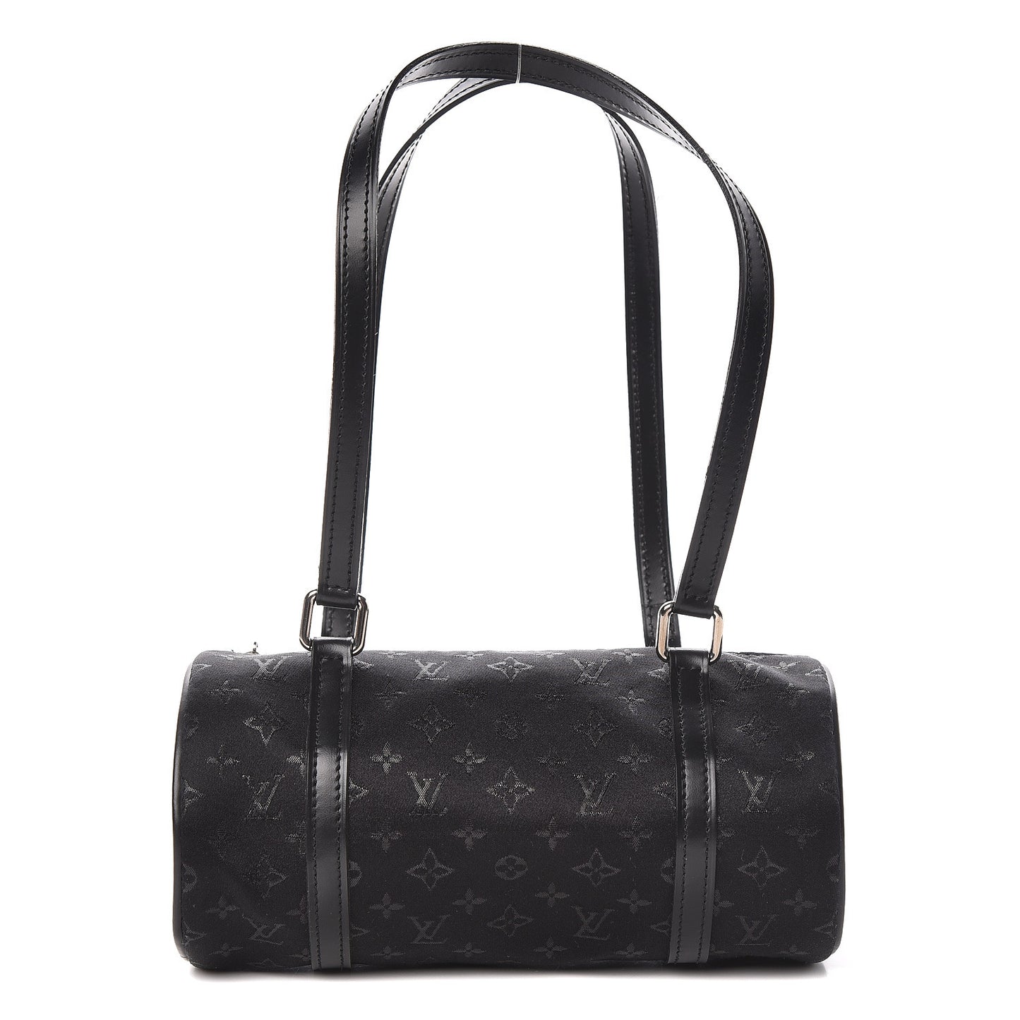 Satin Monogram Mini Papillon Black