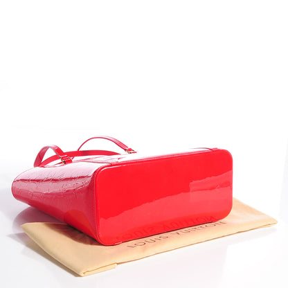 Louis Vuitton Vernis Avalon GM Rouge Grenadine 4 of 7