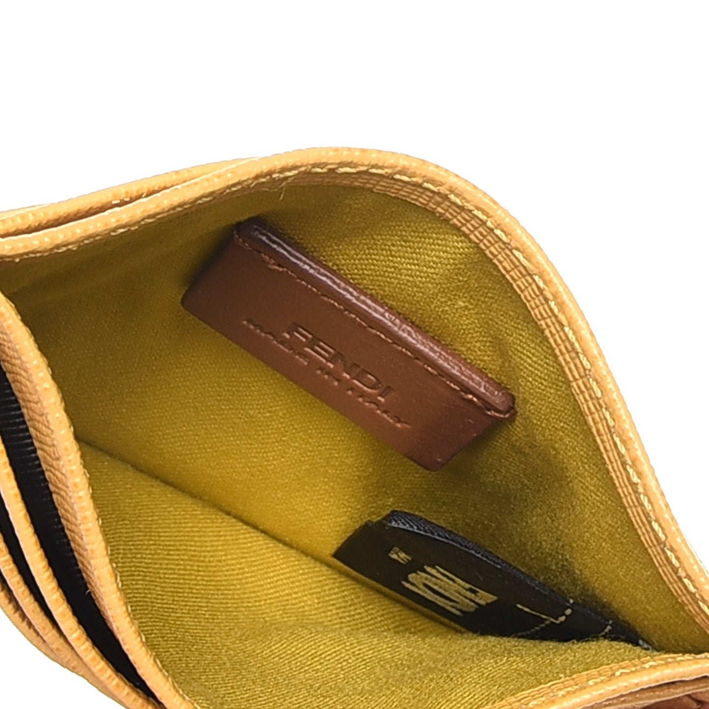 Vitello Elite Card Holder Yellow