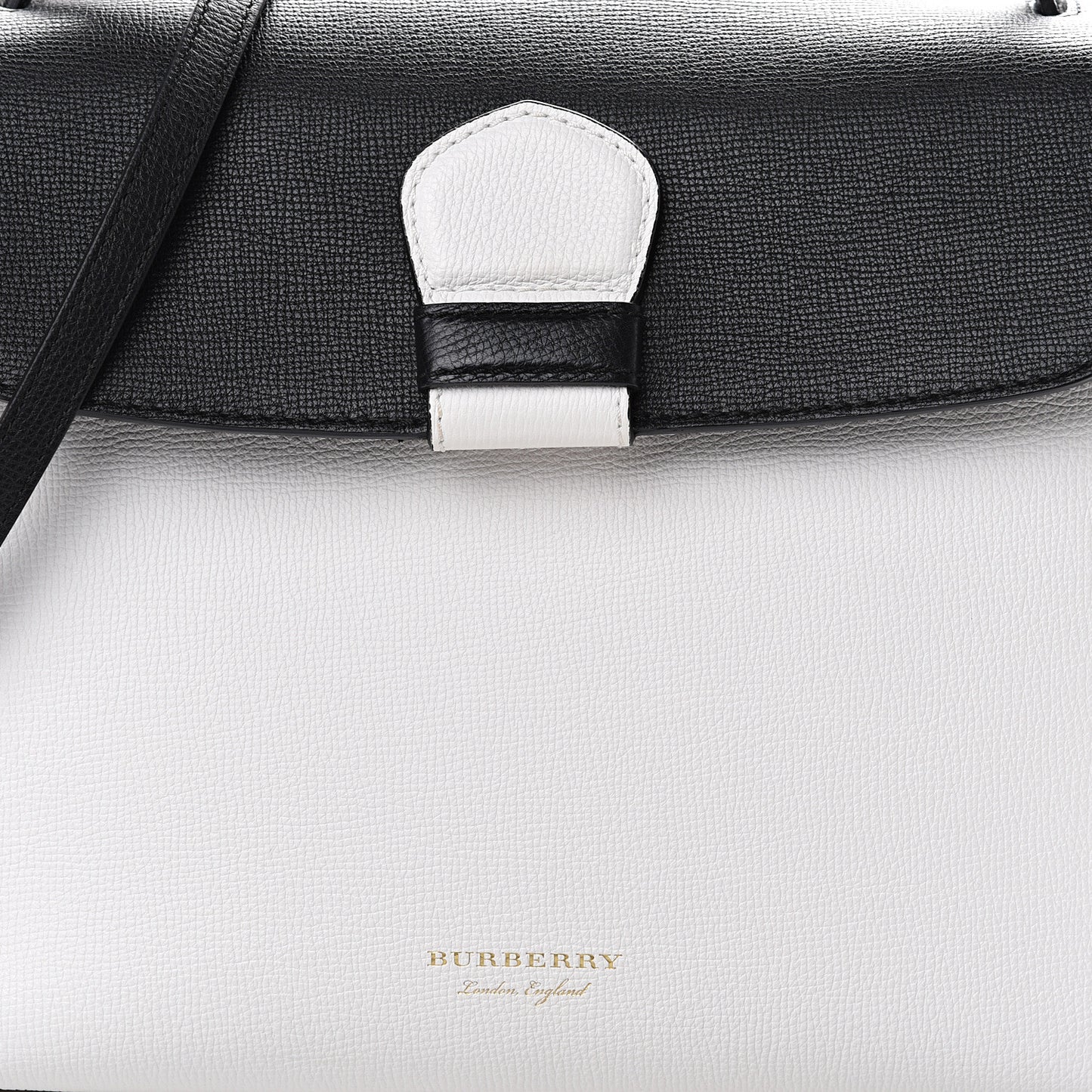 Derby Calfskin House Check Medium Camberley Chalk White Black