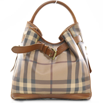 Burberry Smoked Check Hobo 1 of 8