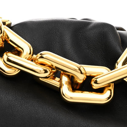 Bottega Veneta Calfskin The Pouch Chain Black 8 of 11