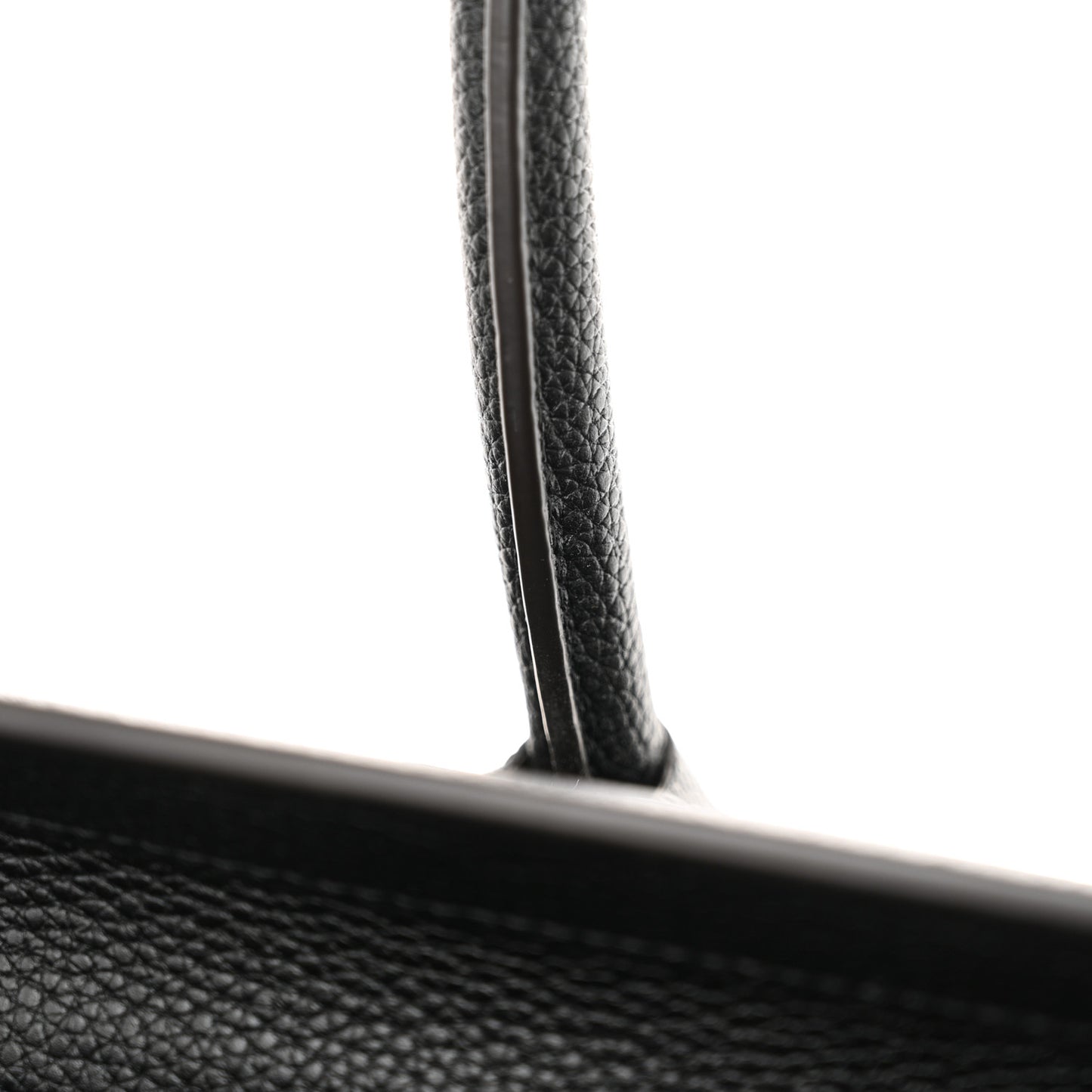 Drummed Calfskin Mini Luggage Black