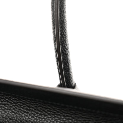Celine Drummed Calfskin Mini Luggage Black 11 of 13