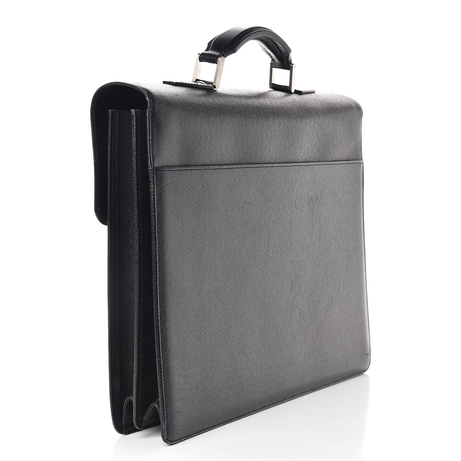 Louis Vuitton Taiga Moskova 2 Soufflots Briefcase Ardoise 3 of 13