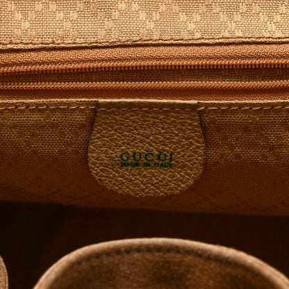 Gucci Suede Bamboo Backpack Beige 6 of 15