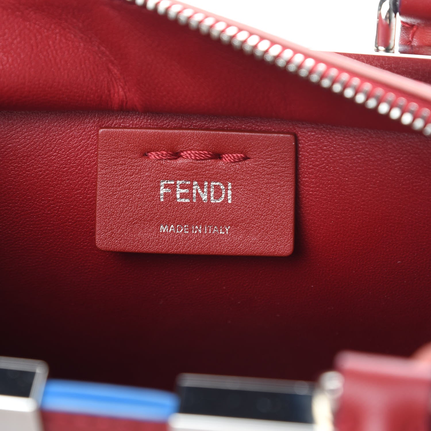 Fendi Vitello Dolce Mini 3jours Tote Ribes 6 of 13