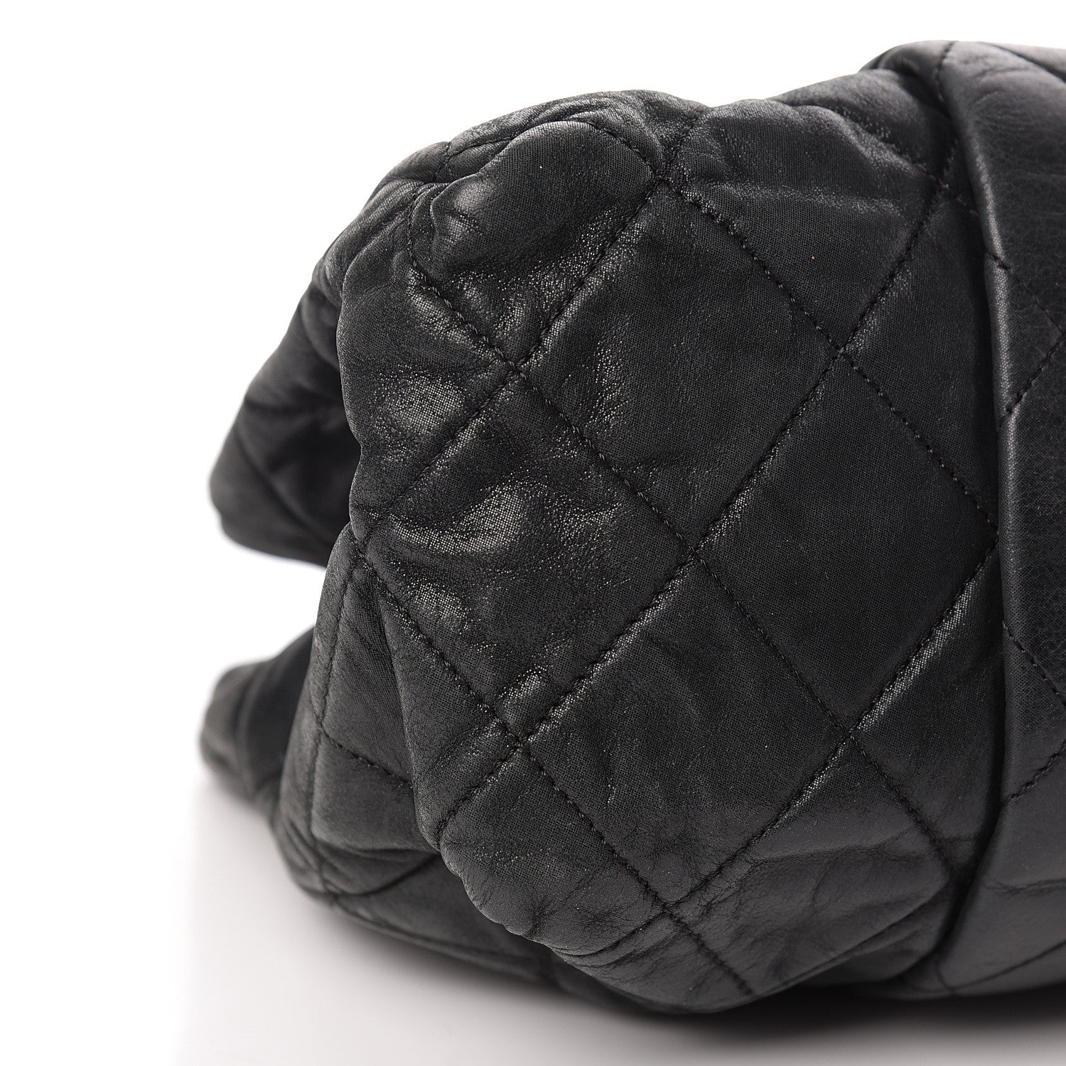 Chanel Iridescent Calfskin Large Chic Quilt Flap Black 9 of 13