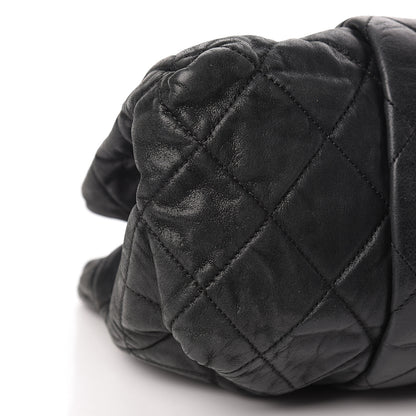 Chanel Iridescent Calfskin Large Chic Quilt Flap Black 9 of 13