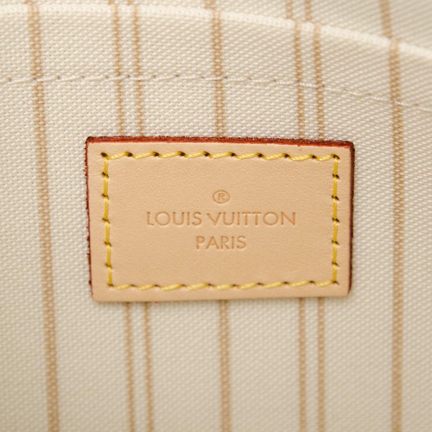 Louis Vuitton Damier Azur Neverfull MM GM Pochette 6 of 8