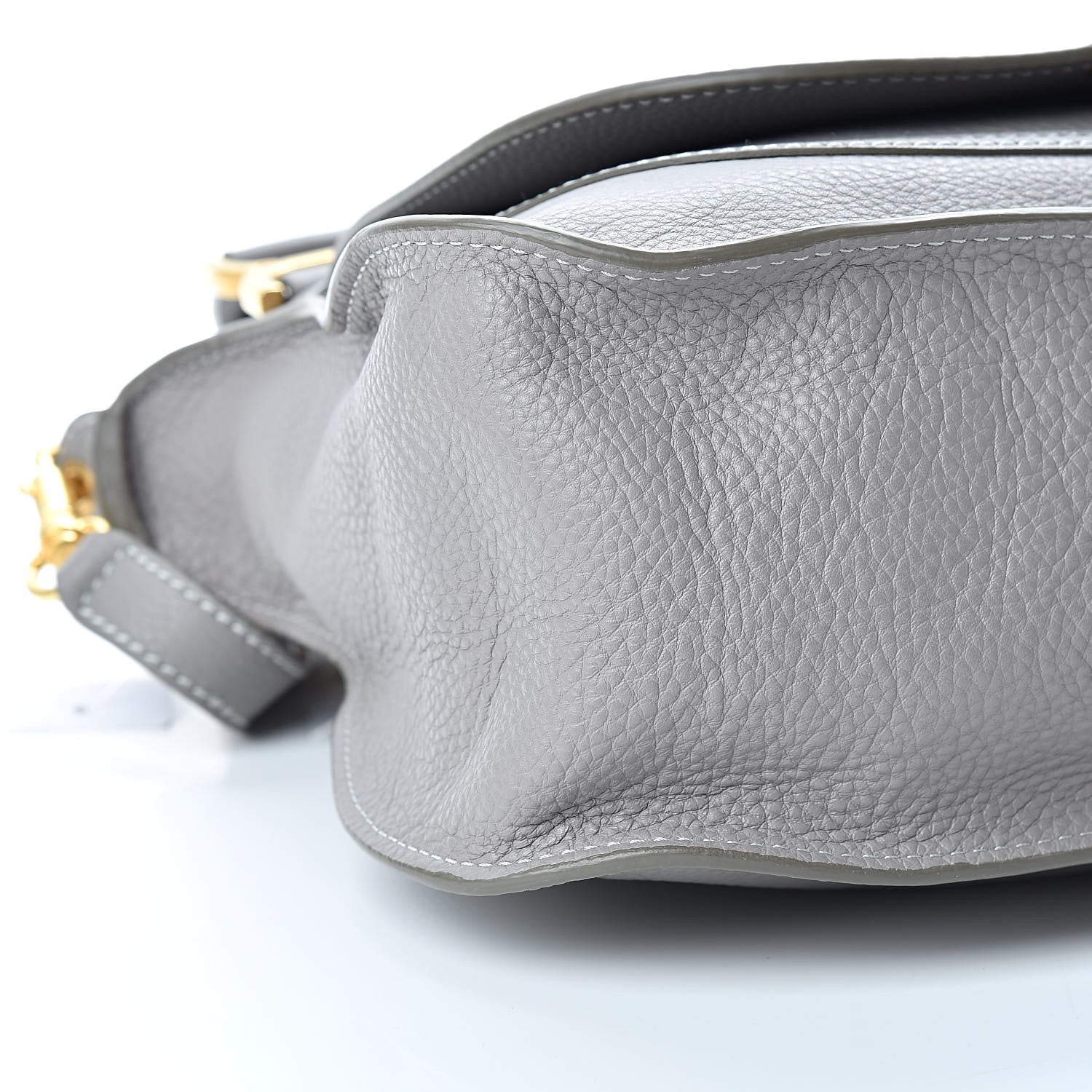 Chloe Calfskin Medium Marcie Satchel Cashmere Grey 9 of 13
