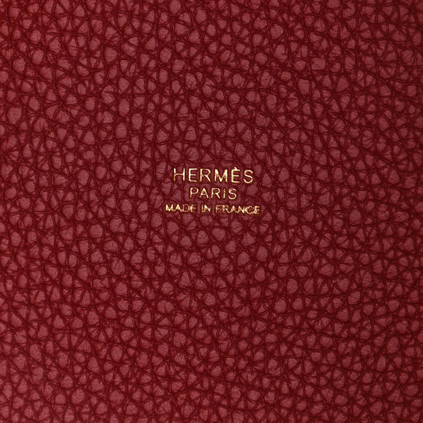 Taurillon Clemence Picotin Lock 18 PM Rouge Grenat