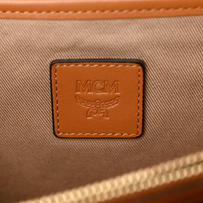 MCM Visetos Medium Patricia Wallet On Chain Cognac 6 of 14