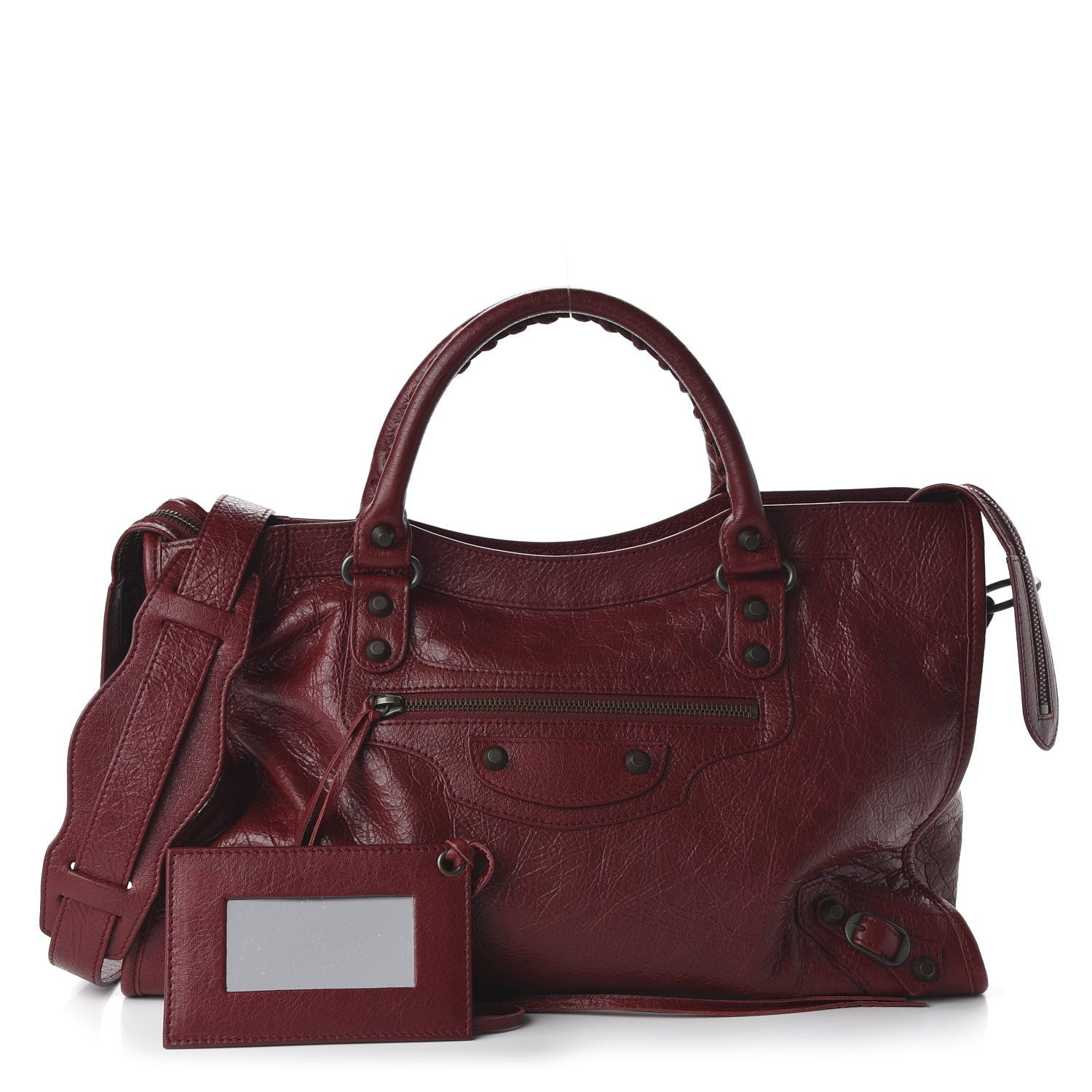 Balenciaga Agneau Arena Classic Hardware City Brique 1 of 10