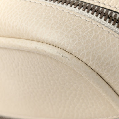 Gucci Grained Calfskin Logo Messenger Bag White 12 of 14