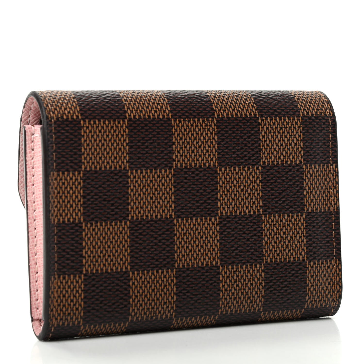 Louis Vuitton Damier Ebene Rosalie Coin Purse Rose Ballerine 3 of 7