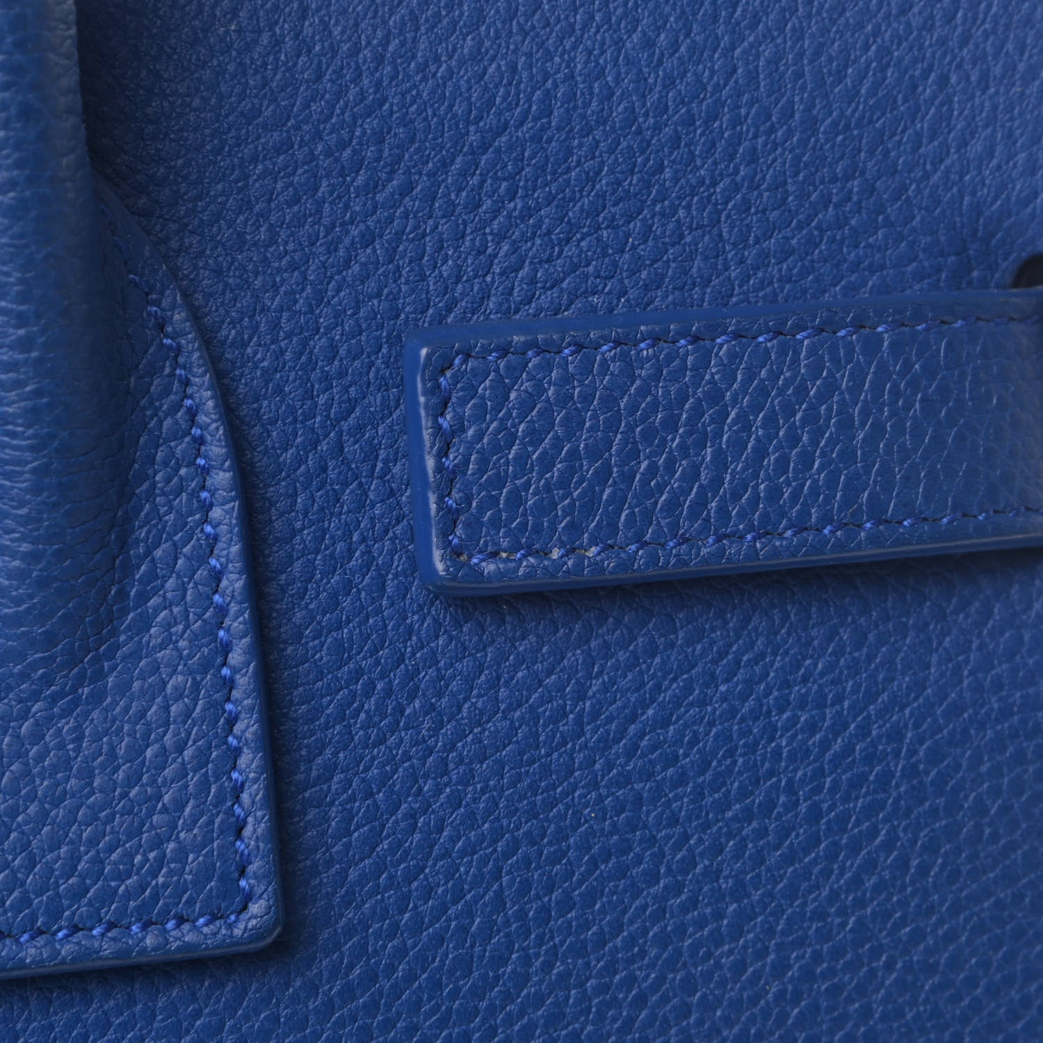 Saint Laurent Grained Calfskin Baby Sac De Jour Royal Blue 13 of 14