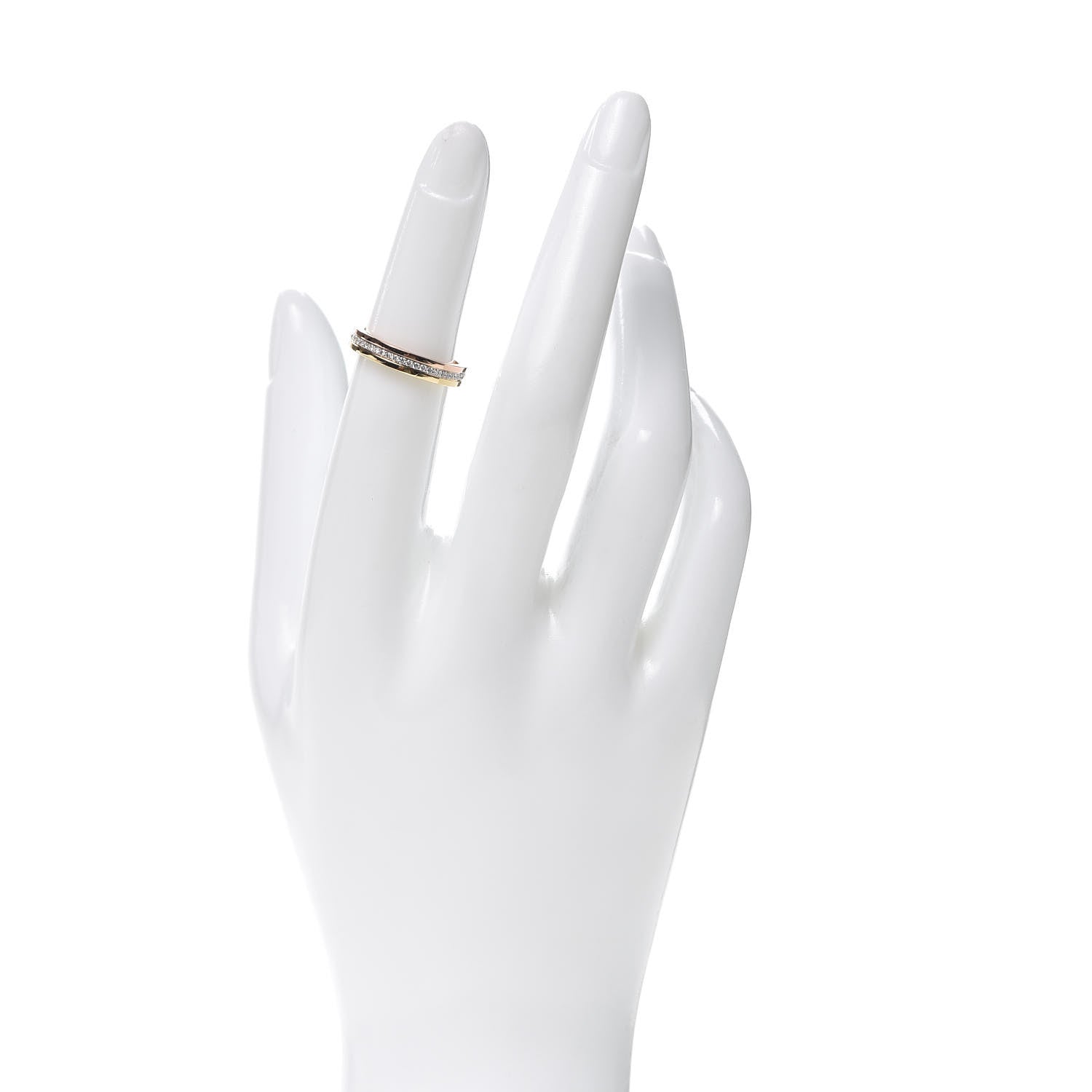 Cartier 18K White Yellow Pink Gold Diamond 3.5mm Vendome Louis Cartier Wedding Band 49 4.75 2 of 4
