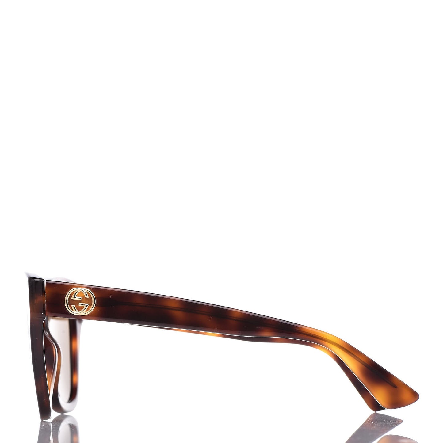 Acetate Square Frame Sunglasses GG0029S Tortoise