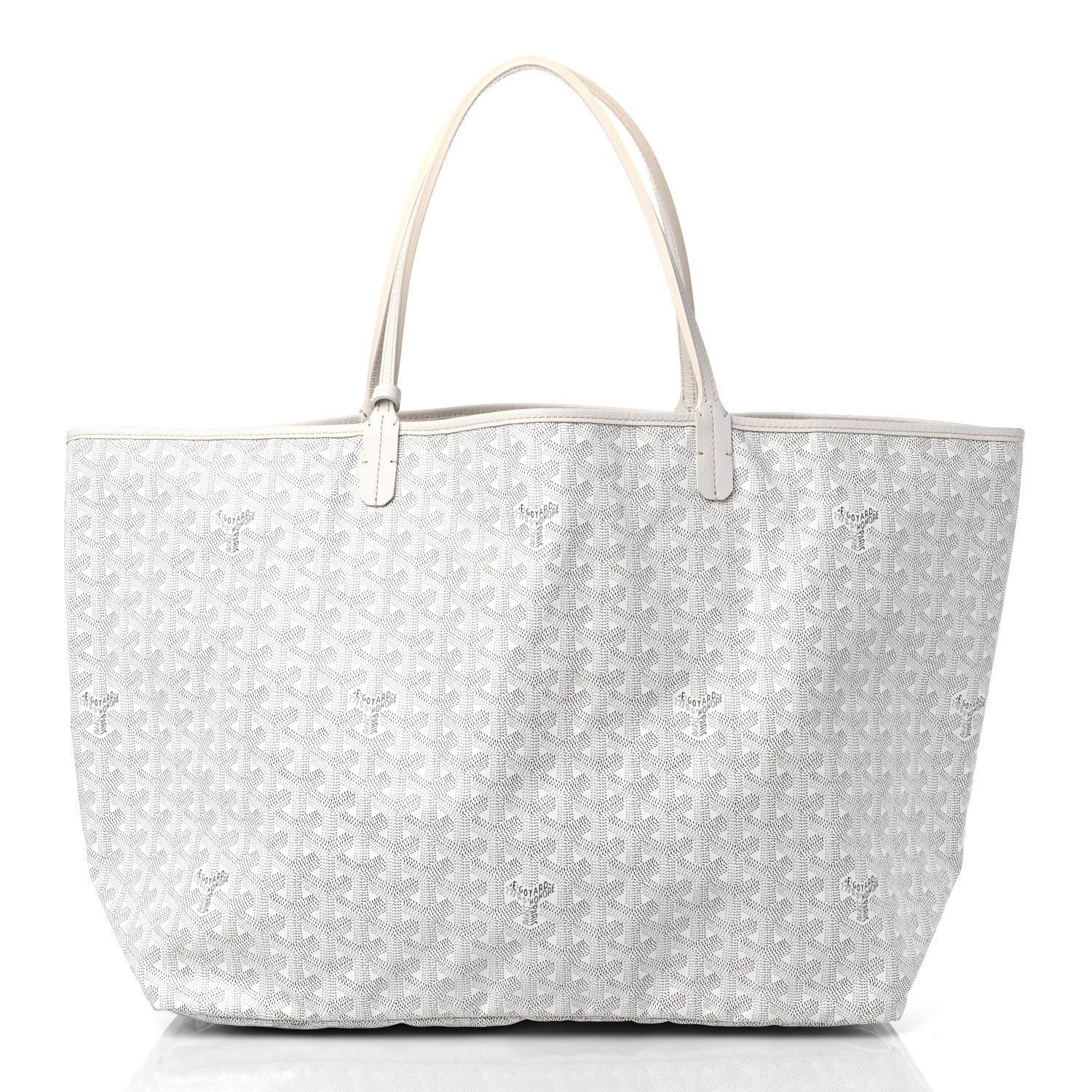Goyard Goyardine Saint Louis GM White 3 of 9