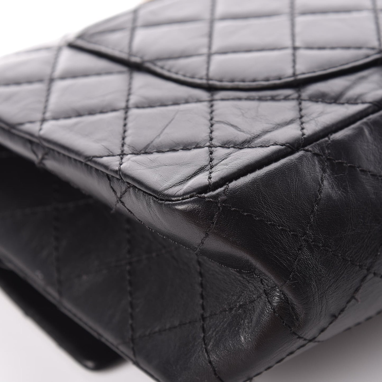 Aged Calfskin Lucky Charms 2.55 Reissue 226 Flap Black
