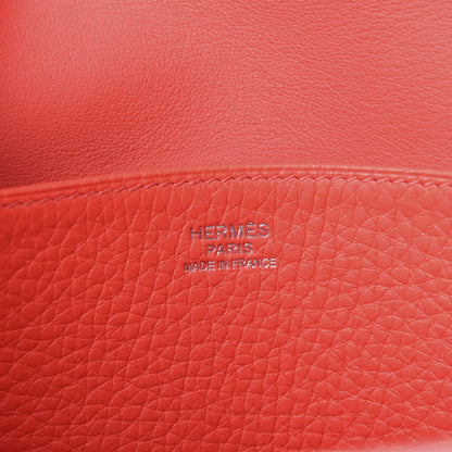 Hermes Taurillon Clemence Halzan 25 Rose Texas 14 of 17