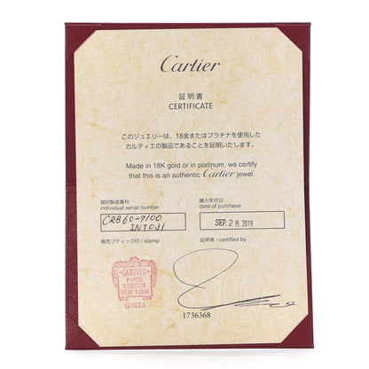 Cartier 18K Yellow Gold Interlocking LOVE Bracelet 6 of 7