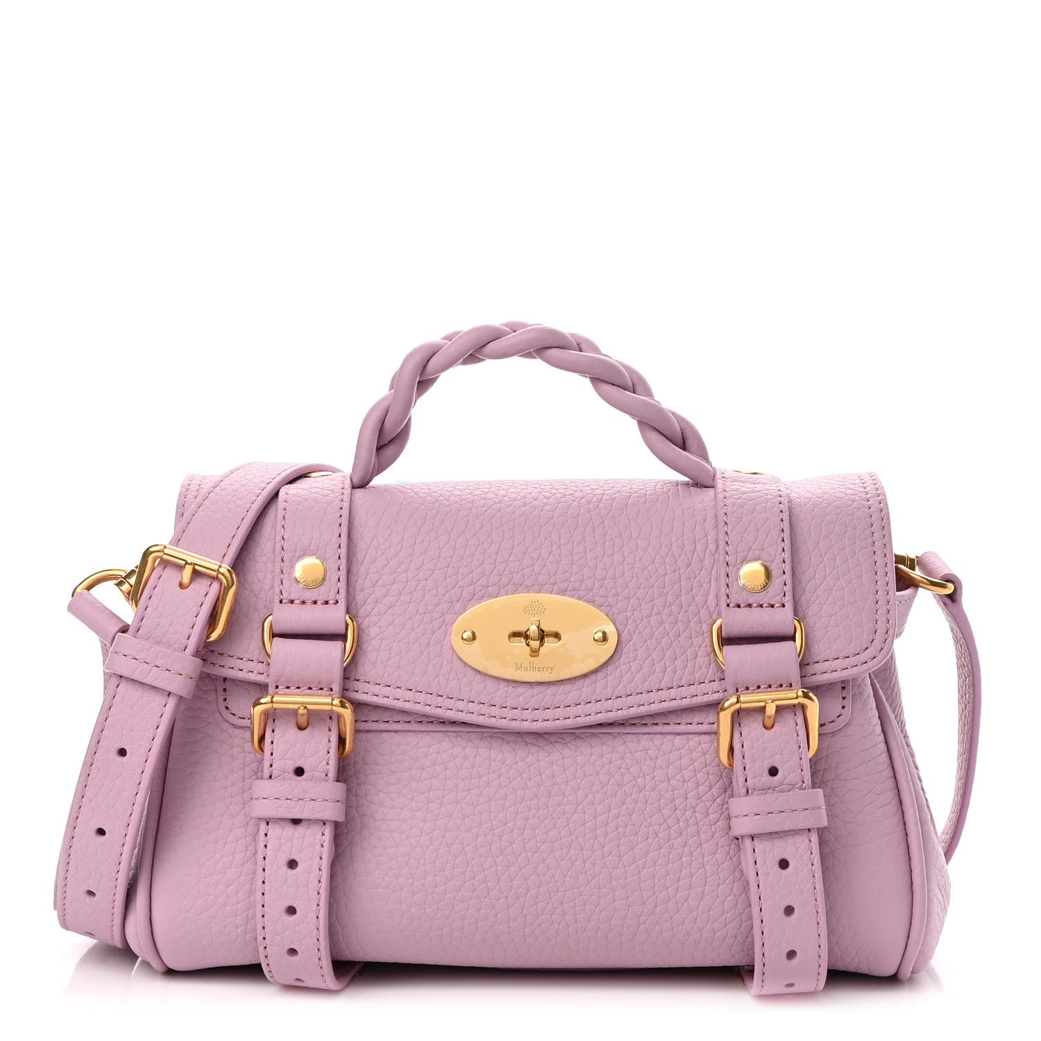 Mulberry Heavy Grain Mini Alexa Lilac Blossom 1 of 9