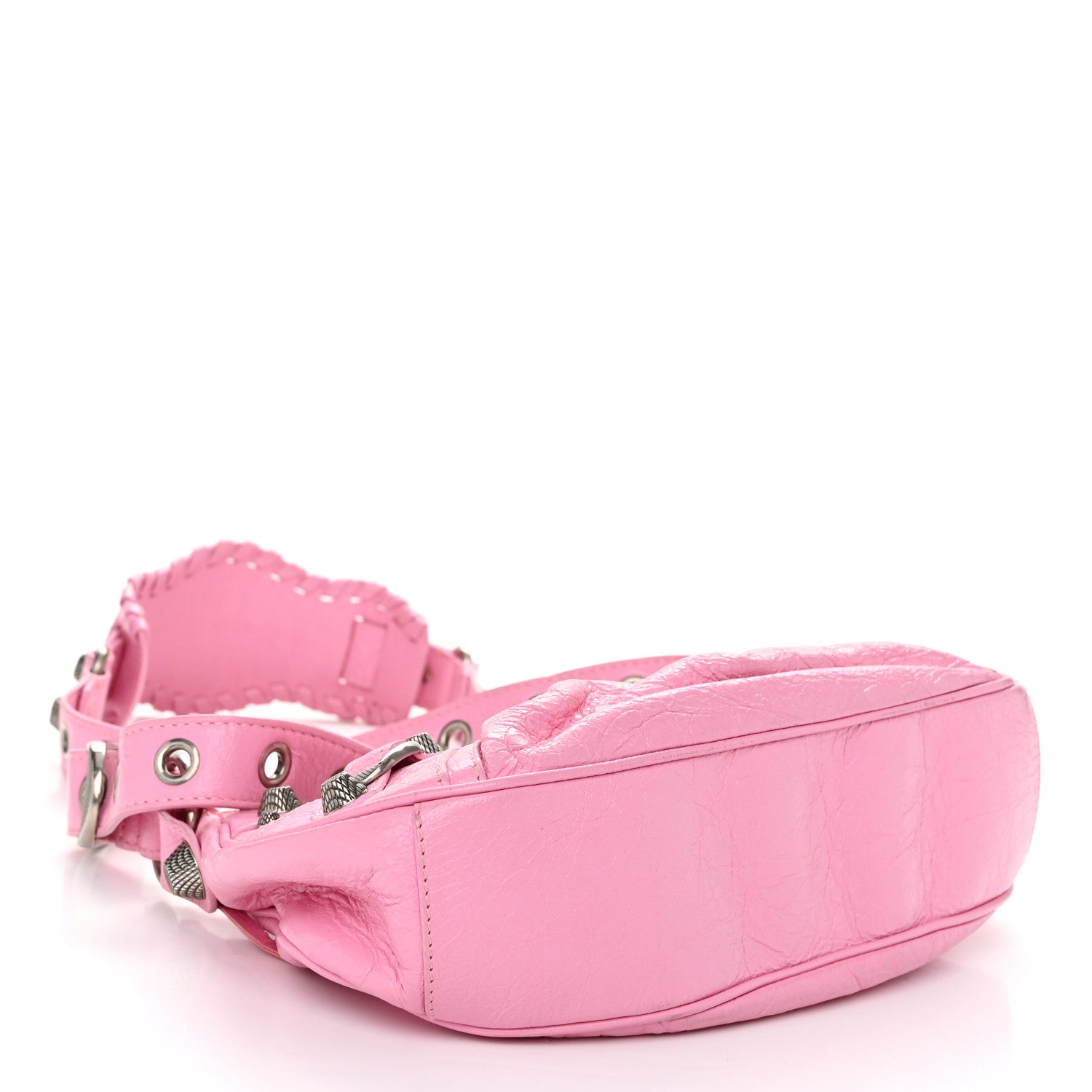 Balenciaga Agneau Arena Le Cagole Shoulder Bag XS Candy Pink 5 of 13